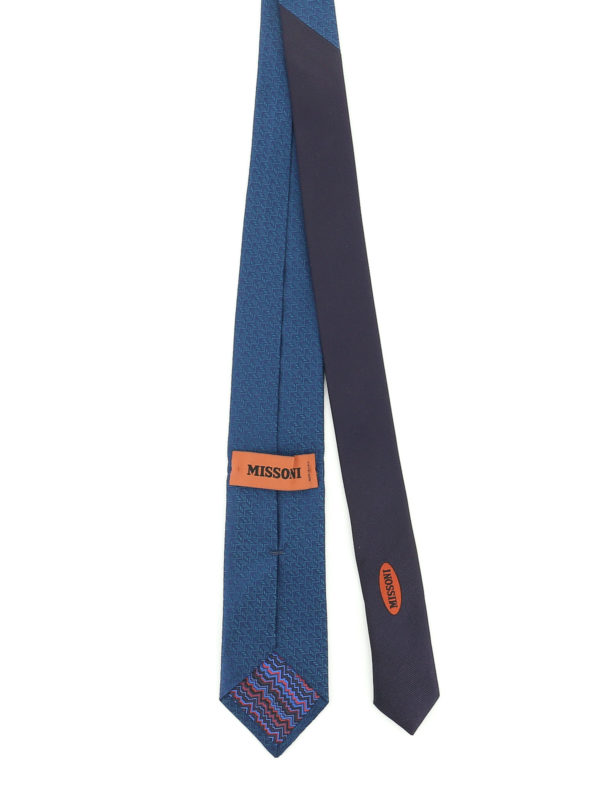 MISSONI: cravatte e papillion - Cravatta effetto cangiante