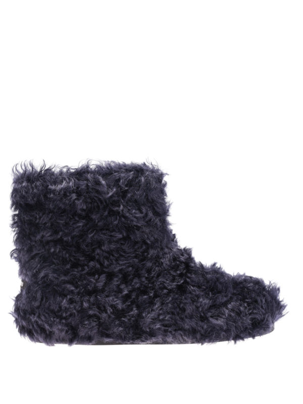 MIU MIU: ankle boots - Eco shearling winter boots