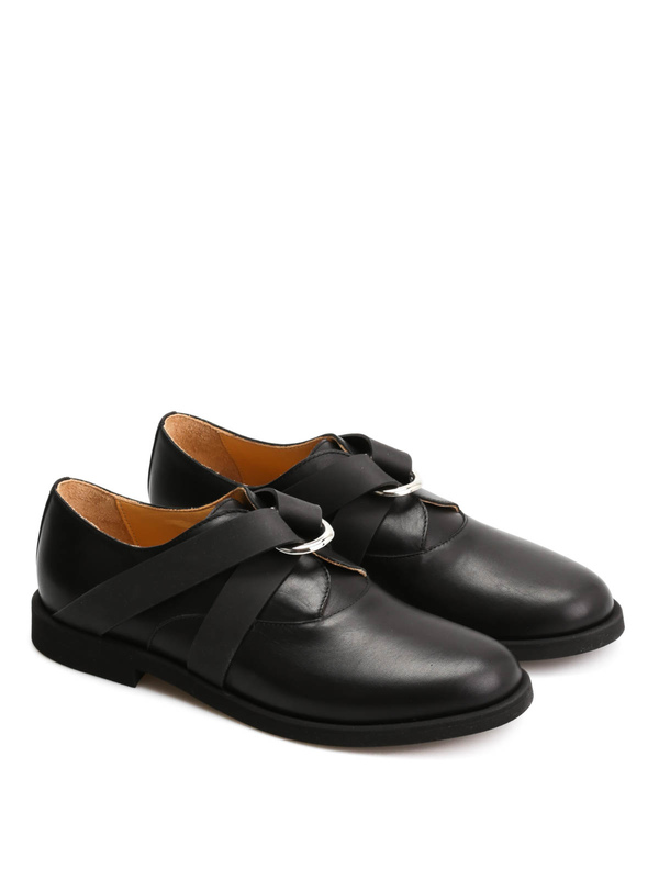 MM6 MAISON MARGIELA: classic shoes - Leather shoes with rubber details