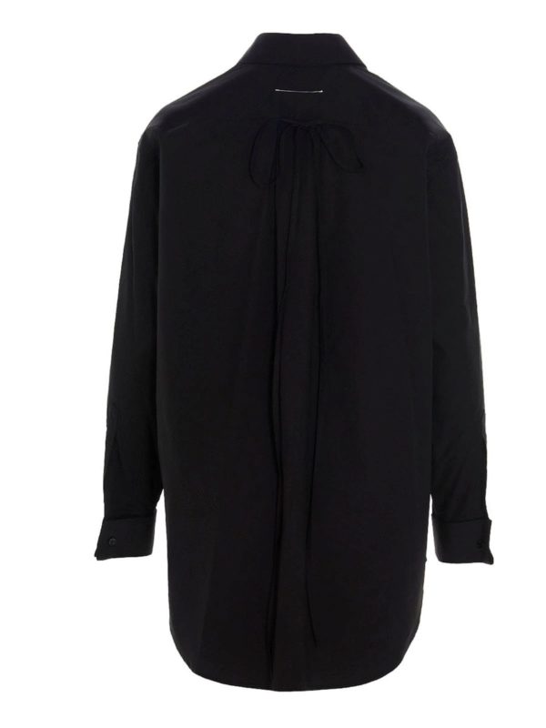 Chemises MM6 Maison Margiela Chemise Noir S52DL0149S47294900