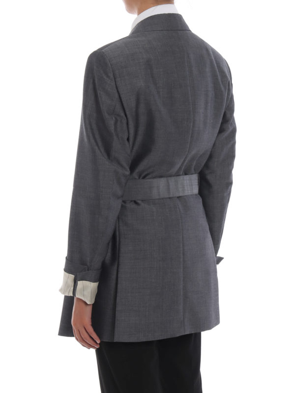 Blazer - Grau shop online: PRADA