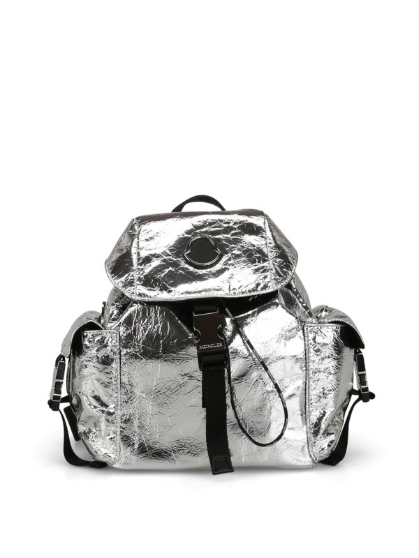 MONCLER: Rucksäcke - Rucksack - Silber