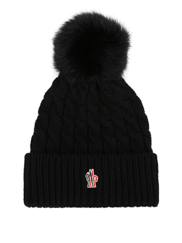 MONCLER: Gorros - Gorro - Negro