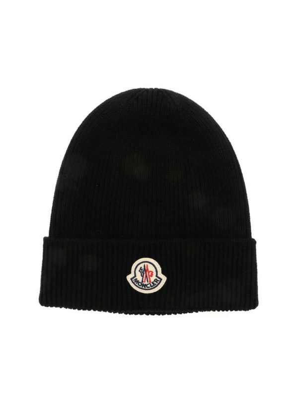 MONCLER: Mützen - Hut - Schwarz