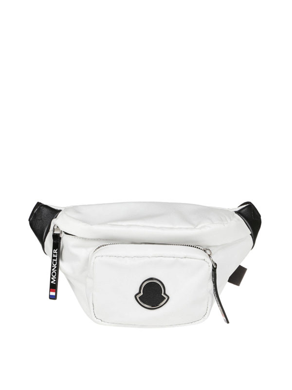 MONCLER: Bauchtaschen - Bauchtasche - Weiß