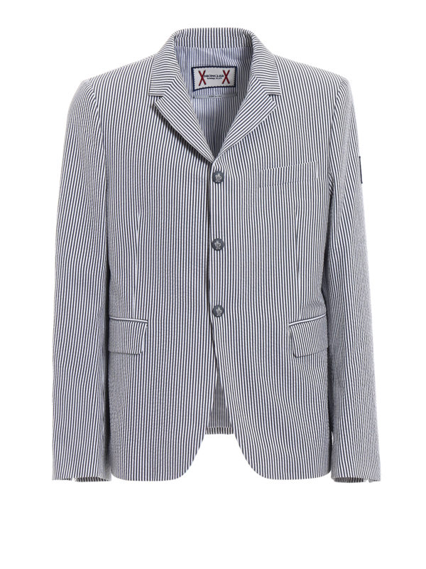 MONCLER: Vestes de costume - Blazer - Gris