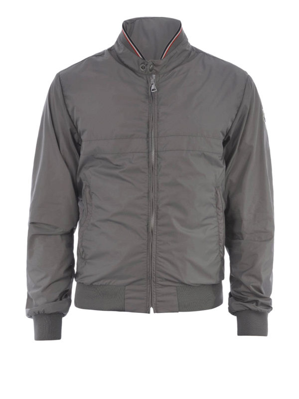 MONCLER: Bomberjacken - Bomberjacke Albert - Grau