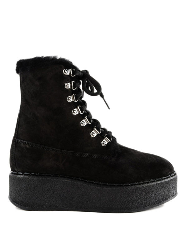 MONCLER: Stiefel - Stiefel - Schwarz