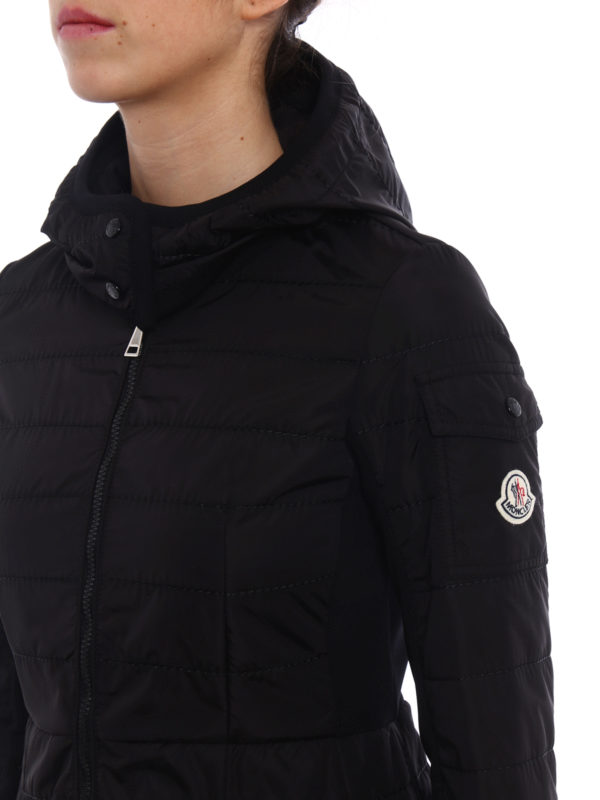 MONCLER buy online Andradite fitted puffer crop jacket