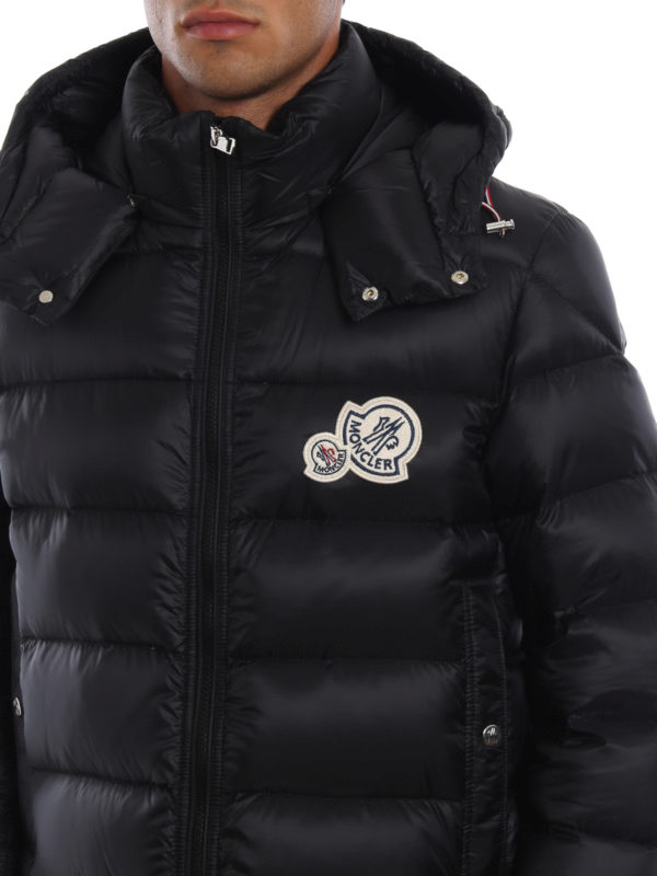 MONCLER buy online Bramant black hooded puffer jacket