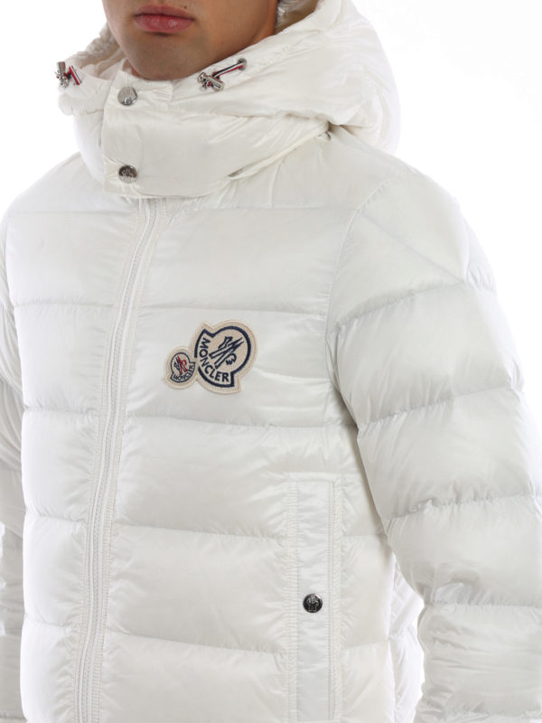 MONCLER buy online Bramant white padded jacket