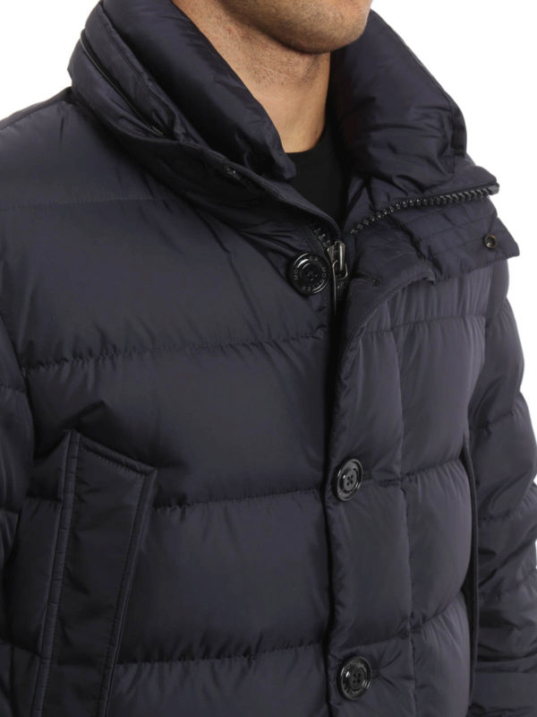 MONCLER buy online Cluny fur detailed padded jacket