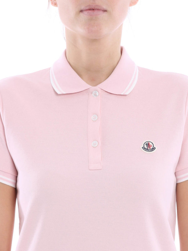 MONCLER buy online Poloshirt Fur Damen - Hellrosa