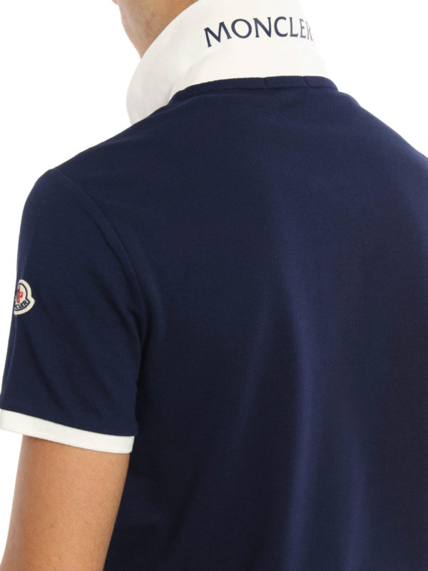 MONCLER buy online Poloshirt Fur Herren - Blau