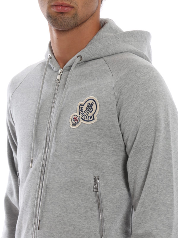 MONCLER buy online Sweatshirt - Hellgrau