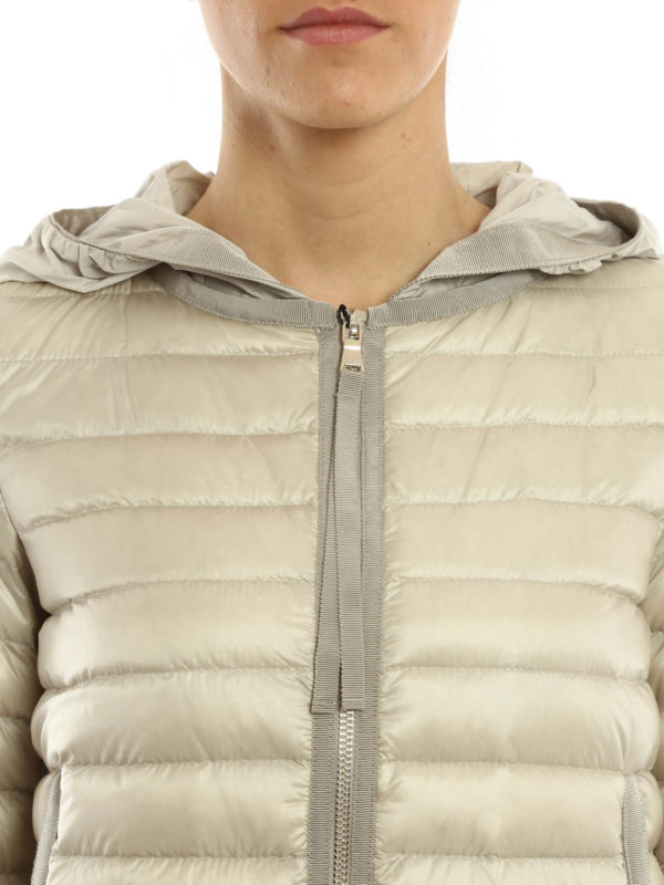 MONCLER buy online Kurzer Daunenjacke - Hellbeige