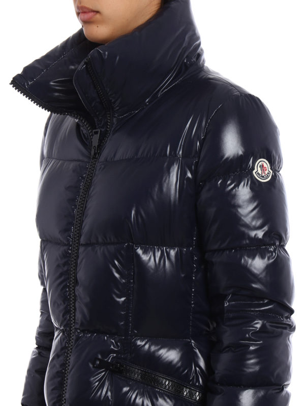 MONCLER buy online Jasminum dark blue down coat
