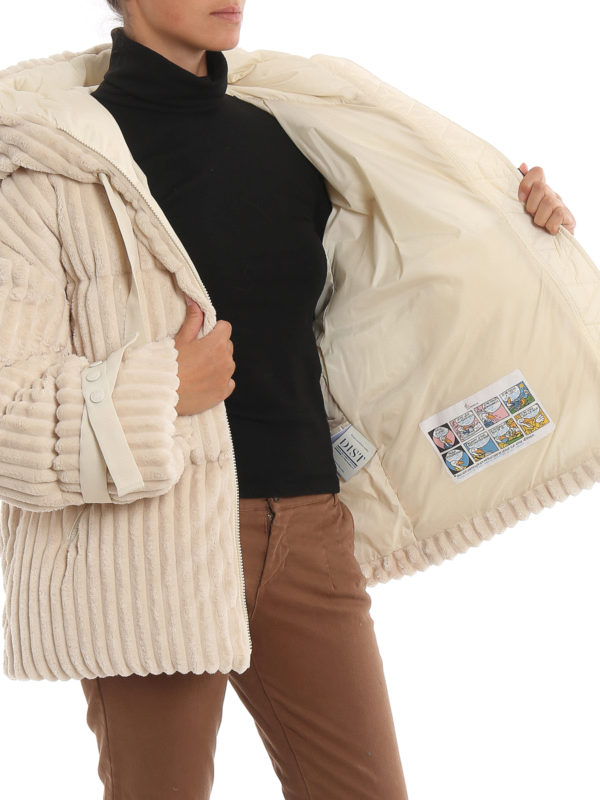 MONCLER buy online Loire fur effect puffer jacket