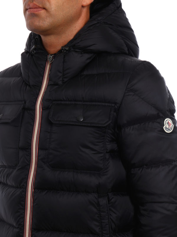MONCLER buy online Morane black padded jacket
