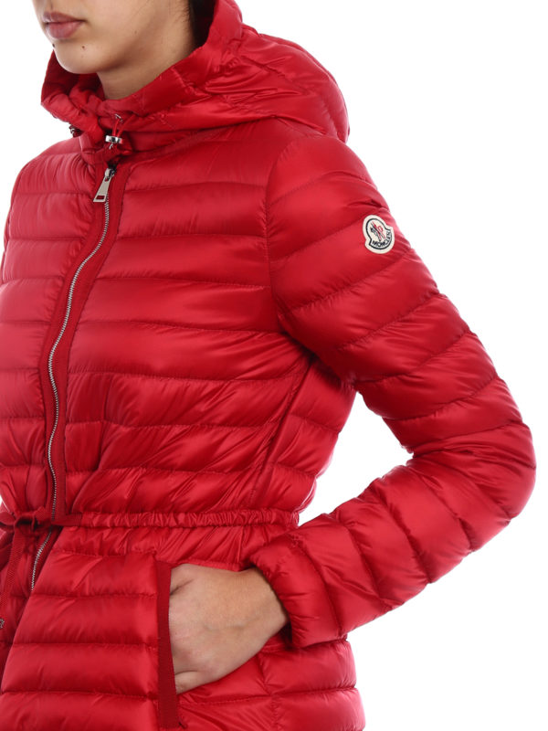 MONCLER buy online Raie ultralight padded red jacket