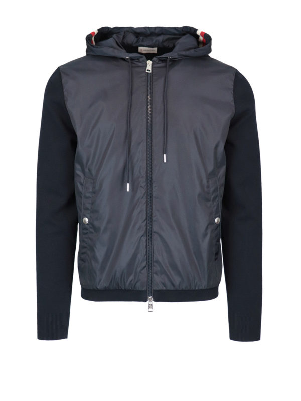 MONCLER: カーディガン - カーディガン - ダークブルー