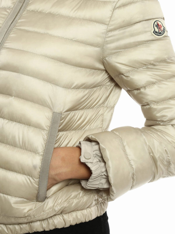 iKRIX MONCLER: Kurzer Daunenjacke - Hellbeige