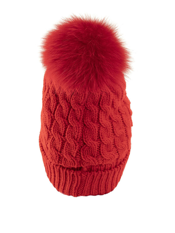 MONCLER GRENOBLE: Mützen online - Mütze - Rot