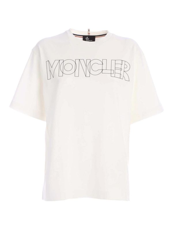 MONCLER GRENOBLE: Camisetas - Camiseta - Blanco