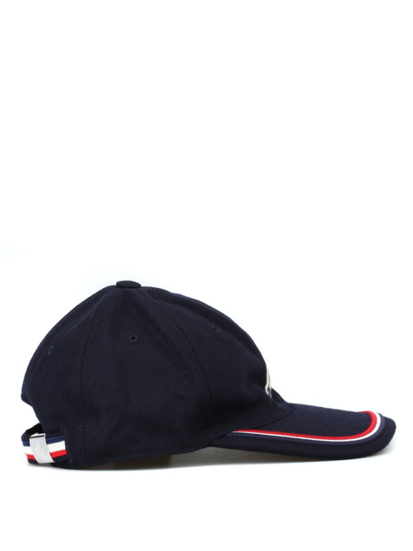 MONCLER: Chapeaux - Chapeau - Bleu