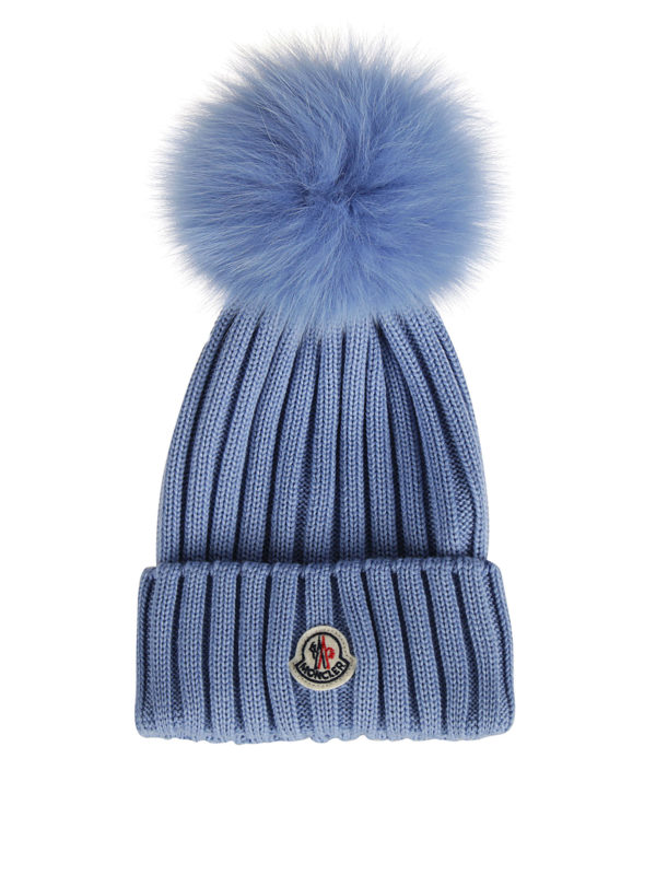 MONCLER: Hüte - Hut - Hellblau