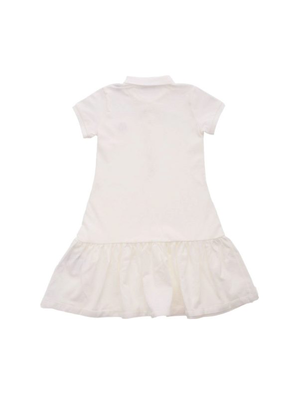 MONCLER JR: abiti online - Abito in piquet di cotone