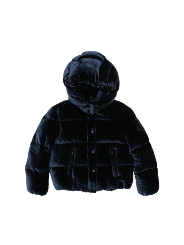 MONCLER JR: ダウンジャケット - ダウンコート - ブルー