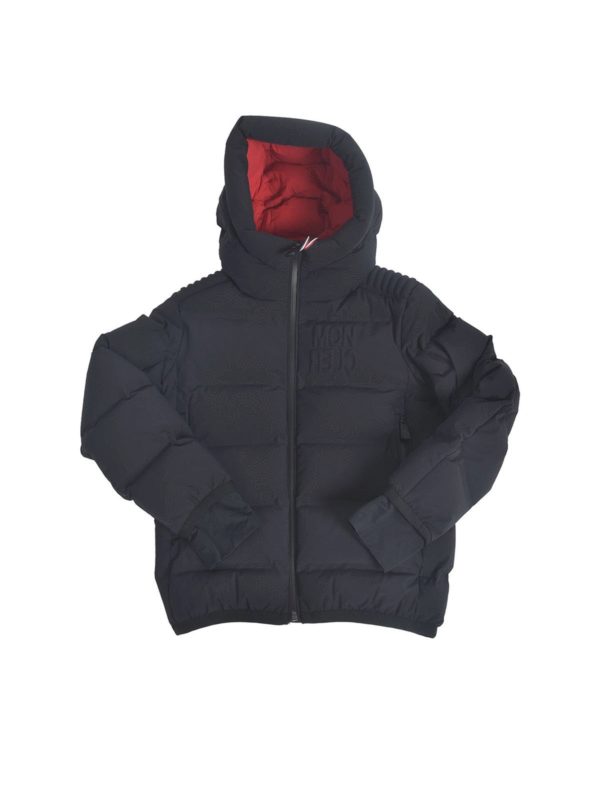 MONCLER JR: Manteaux rembourrés - Manteau Rembourré - Noir