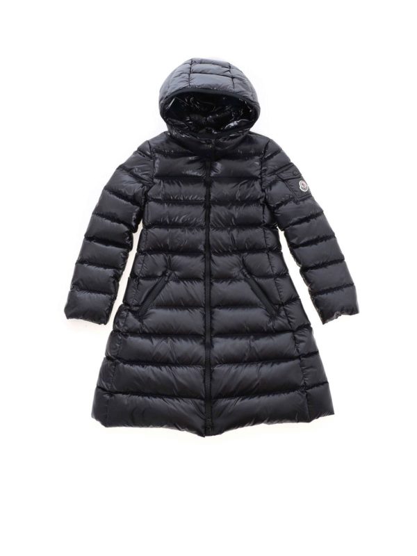 MONCLER JR: padded coats - Moka down jacket in black