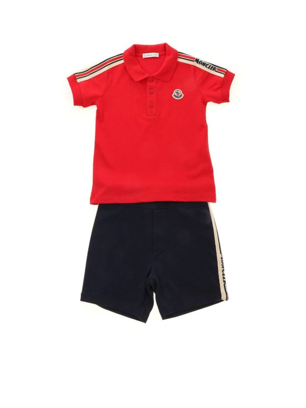 MONCLER JR: スーツ - フォーマルスーツ - 赤