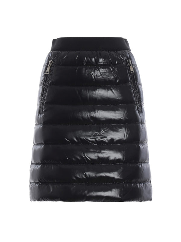 MONCLER: Minifaldas - Minifalda - Negro