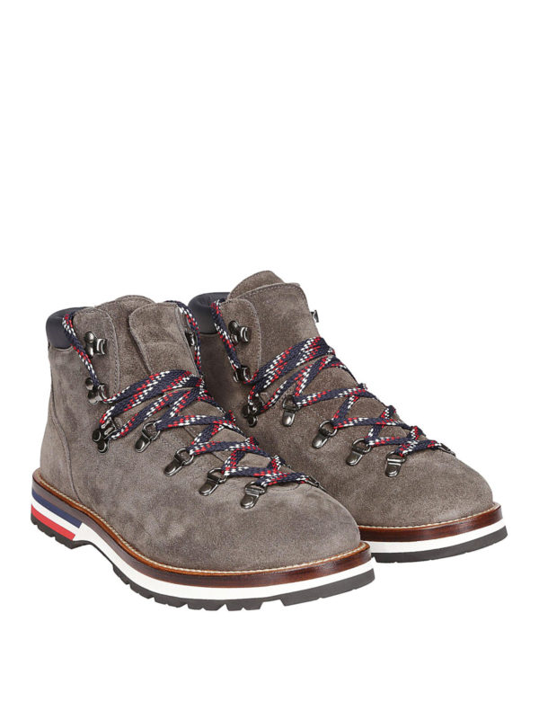 MONCLER: ankle boots online - Suede hiking-boots