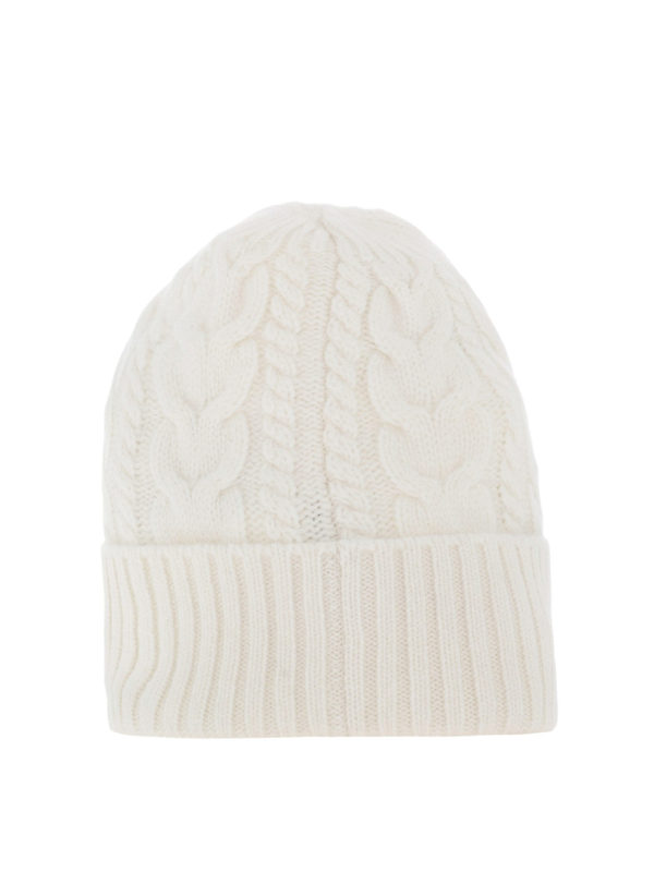 MONCLER: Mützen online - Mütze - Weiß