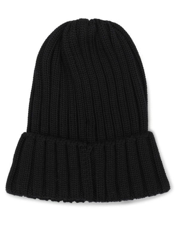 MONCLER: Gorros online - Gorro Negro Para Mujer