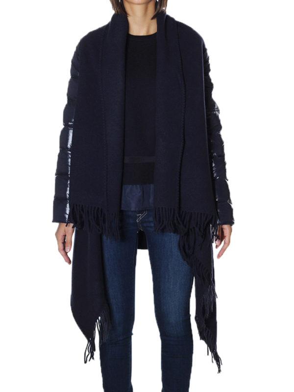MONCLER: Capes & Ponchos online - Cape - Bleu