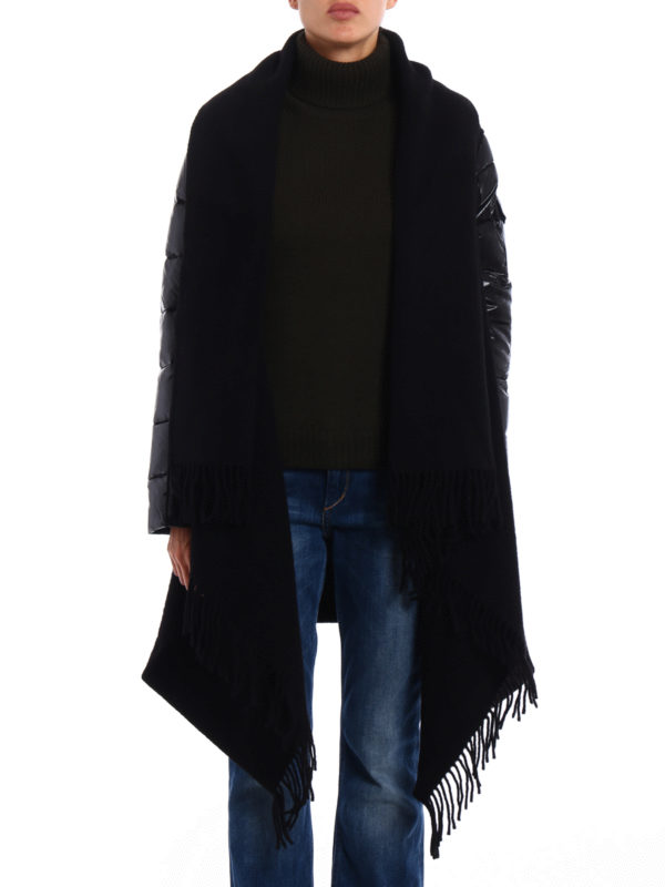 MONCLER: Capes & Ponchos online - Cape - Schwarz