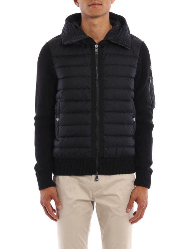 MONCLER: Cardigans online - Cardigan Noir Pour Homme