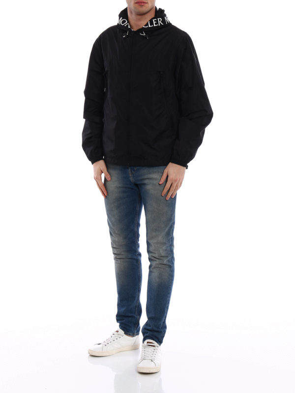 MONCLER: casual jackets online - Massereau black jacket