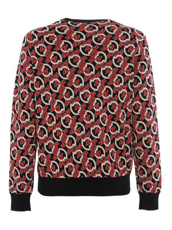 MONCLER: crew necks online - Jacquard crew neck