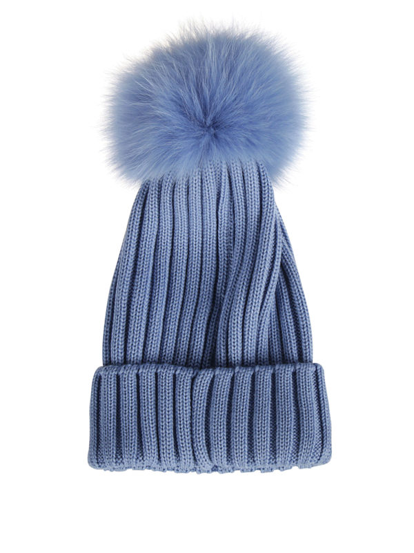 MONCLER: Hüte online - Hut - Hellblau