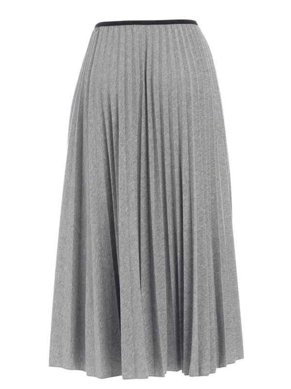 MONCLER: Faldas largas online - Falda Larga - Gris
