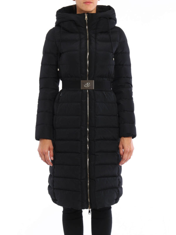 Moncler Imin long padded coat Black B2093498600057822999