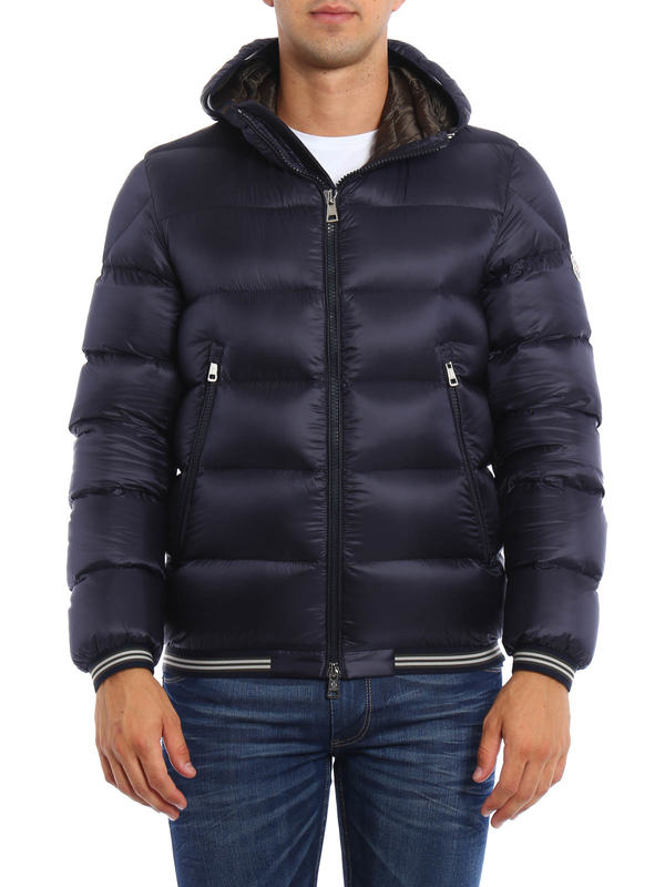 MONCLER: ダウンジャケット online - ダウンコート Jeanbart - ダークブルー