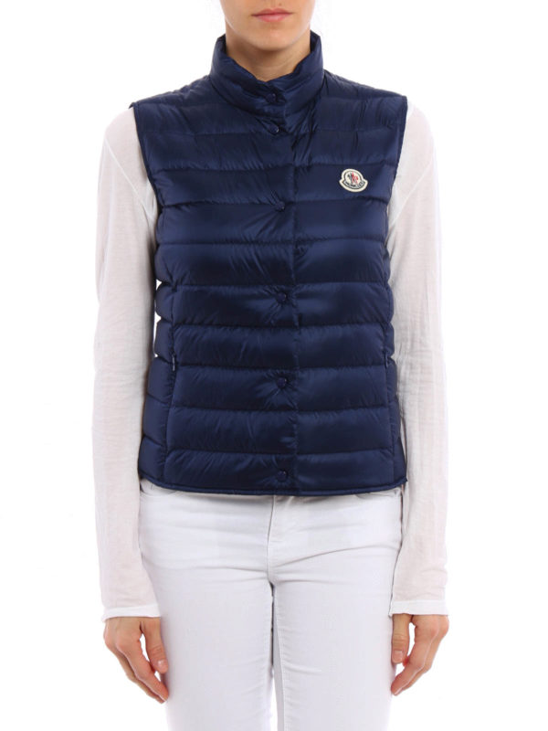 MONCLER: padded jackets online - Liane sleeveless padded jacket