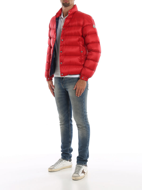 MONCLER: Kurze Daunenjacken online - Daunenjacke - Rot